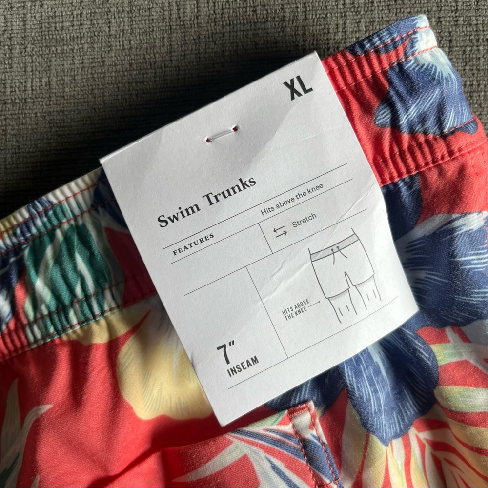 NWT Goodfellow Men’s Swim Trunks - Picture 9 of 11